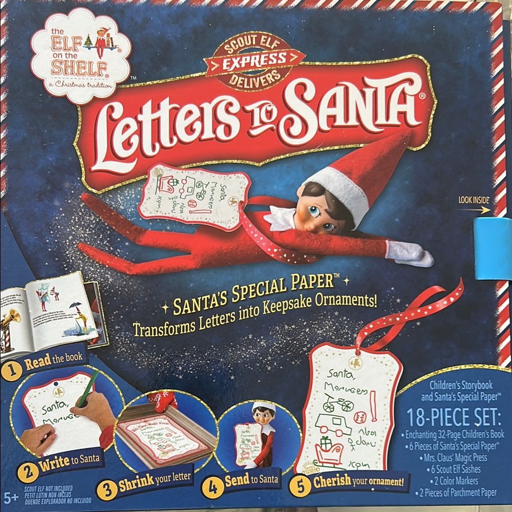 Scout Elf Express Letters to Santa Set